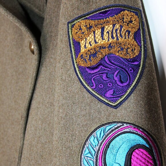 AW16 DRIES VAN NOTEN x WES WILSON ROVER MILITARY COAT M - Picture 10 of 16